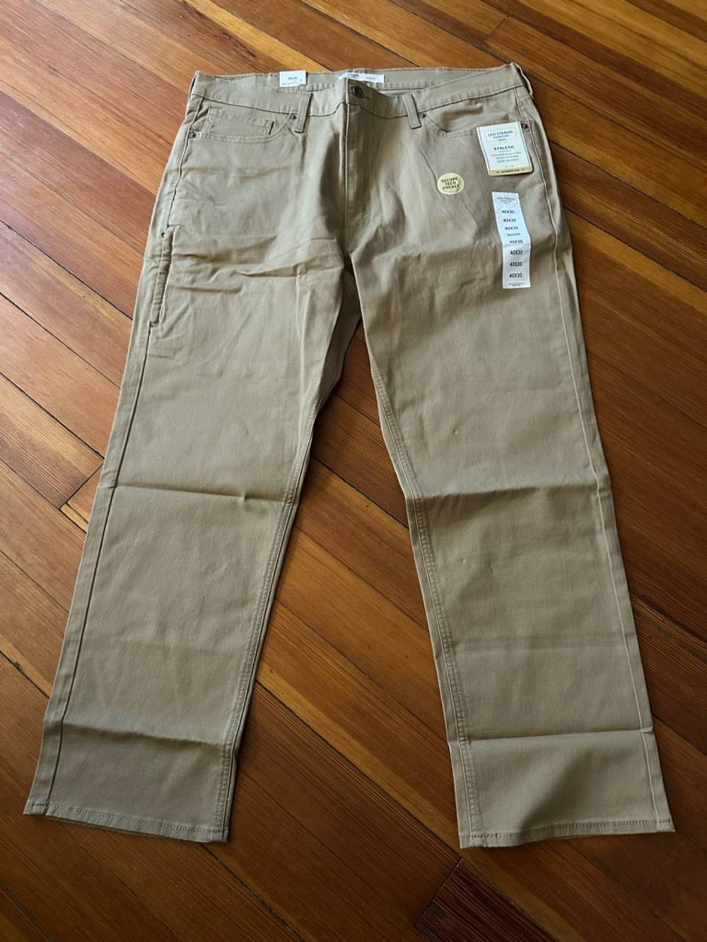 Levi’s Men's Relaxed Fit Khaki Work Pants